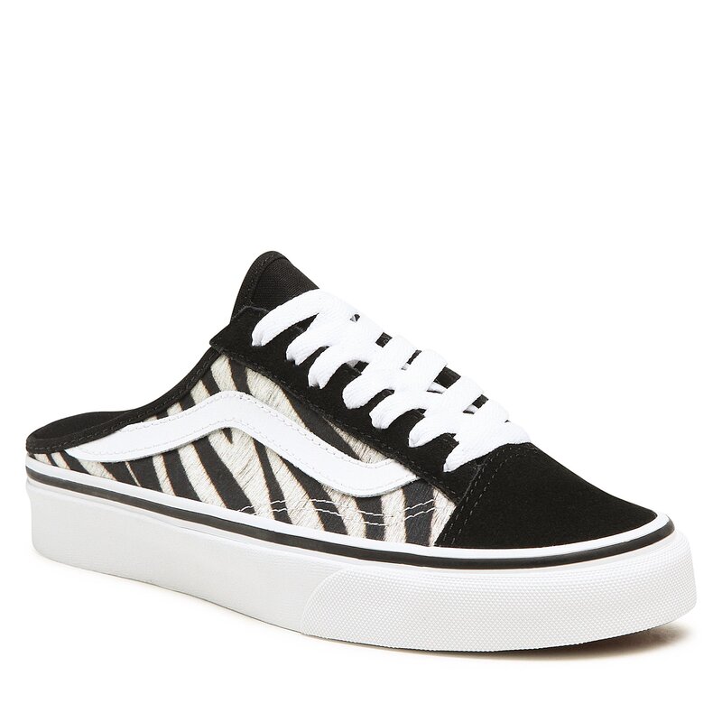 Pantoletten Vans Style 36 Mule VN0A7Q5YZBR1 Zebra Alltägliche Pantoletten Pantoletten Pantoletten und Sandaletten Damenschuhe