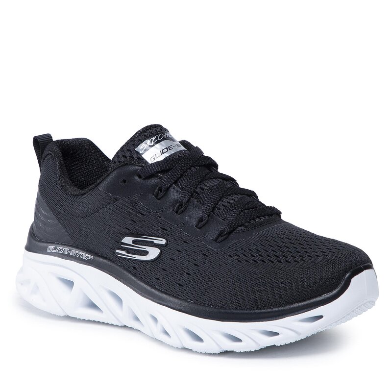 Sneakers Skechers New Facets 149556/BKW Black/White Sneakers Halbschuhe Damenschuhe