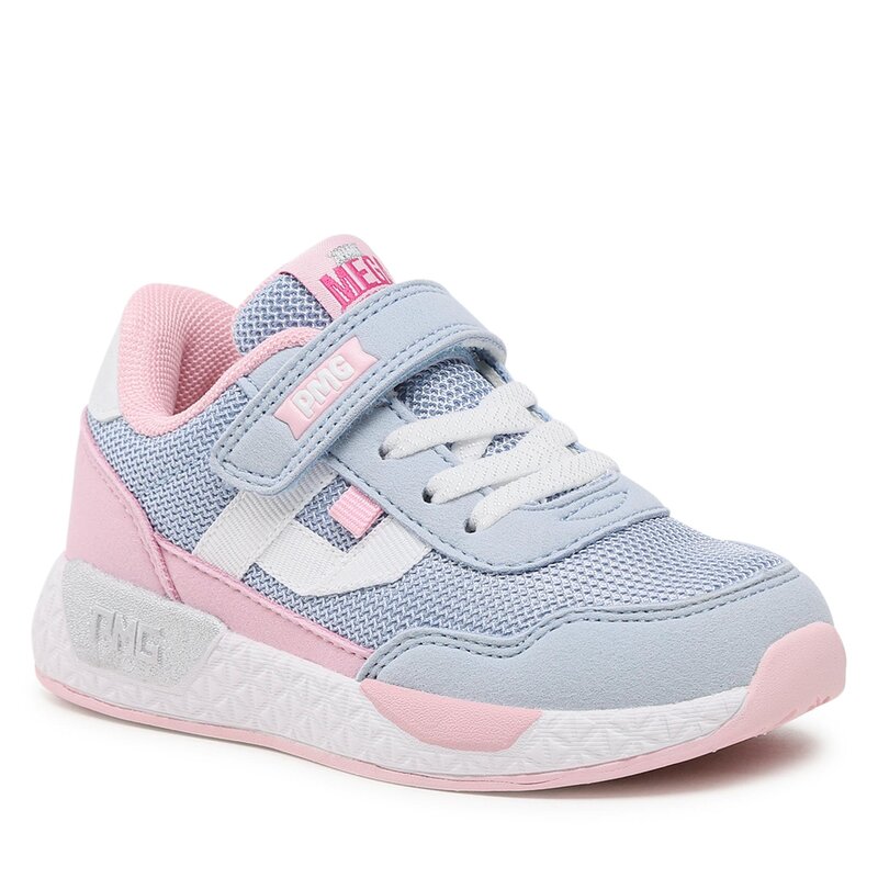Sneakers Primigi 3958511 Sky Blue-Pink Halbschuhe Mädchen Kinderschuhe