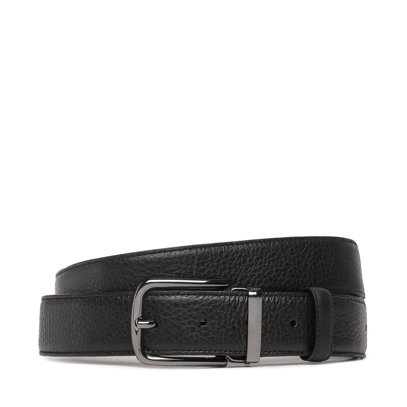 Herrengürtel Emporio Armani Y4S546 Y233J 88001 Nero/Nero Herrengürtel Gürtel Leder-Galanterie Zubehör
