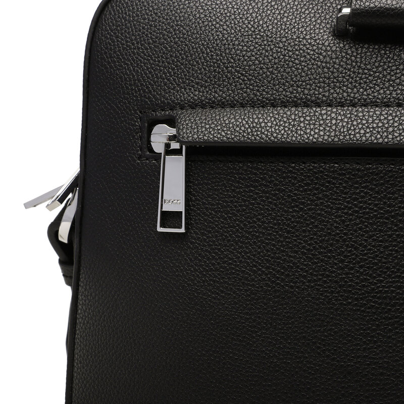 Laptoptasche Boss 50490855 Black 001 Notebook Tasche Leder-Galanterie Zubehör PU11097