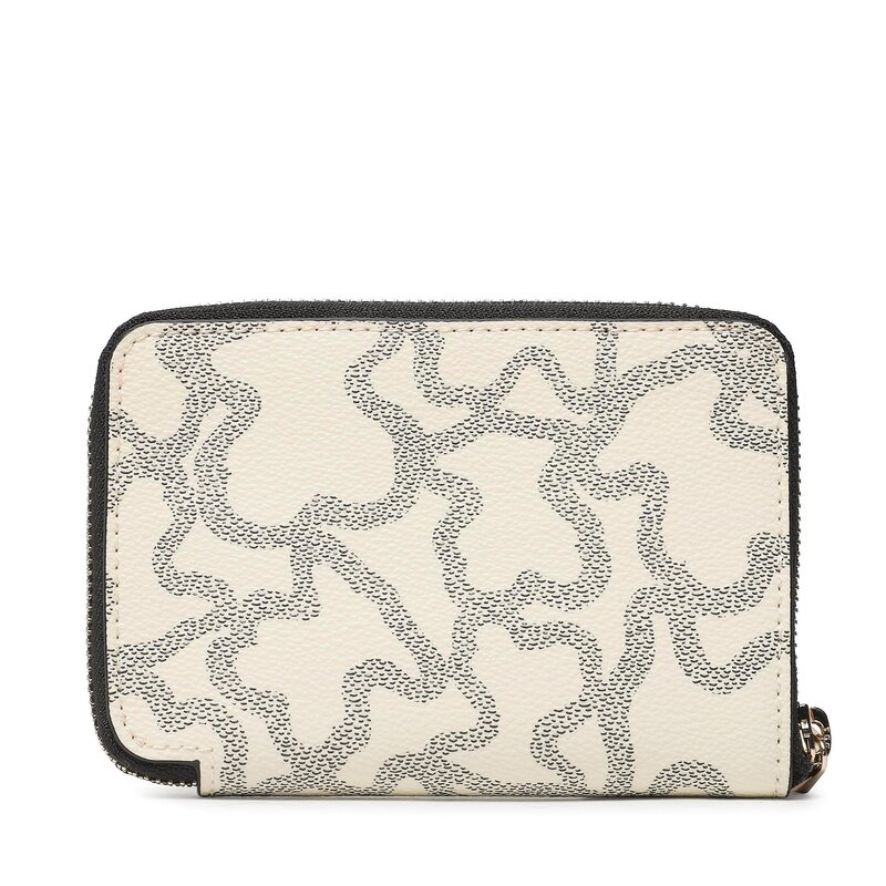 Große Damen Geldbörse TOUS Billetera S. K Icon 2001503459 Multi/Beige Damen Geldbörsen Geldbörse Leder-Galanterie Zubehör AR10333