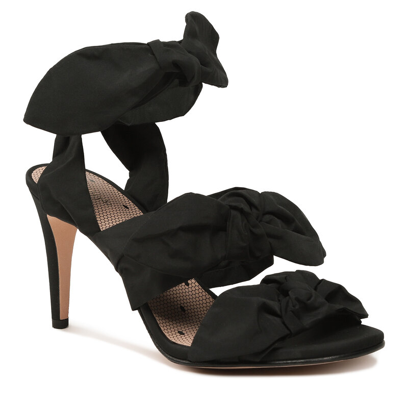 Sandalen Red Valentino 2Q2S0H39FUB Nero 0NO Elegante Sandalen Sandalen Pantoletten und Sandaletten Damenschuhe