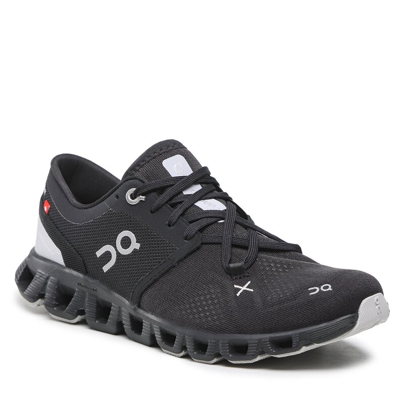 Schuhe On Cloud X 3 6098696 Black Asphalt Laufschuhe Sportschuhe Damenschuhe