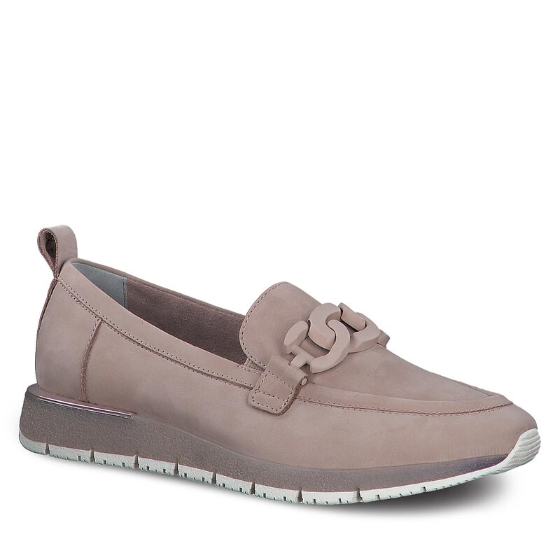 Halbschuhe Tamaris 1-24711-30 Rose Nubuc 562 Flache Halbschuhe Damenschuhe