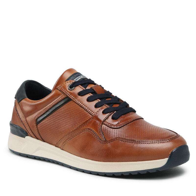 Sneakers Salamander Revato 31-48704-07 Cognac/Navy Sneakers Halbschuhe Herrenschuhe