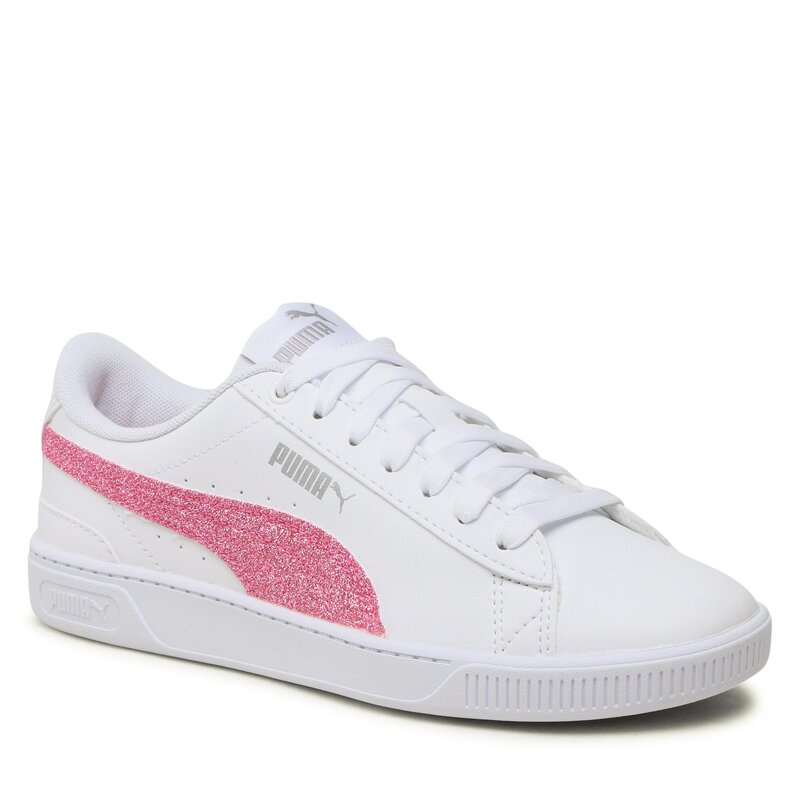 Sneakers Puma Vikky V3 Glitz Fs Jr 389678 02 Puma White/Pink/Silver Unisex