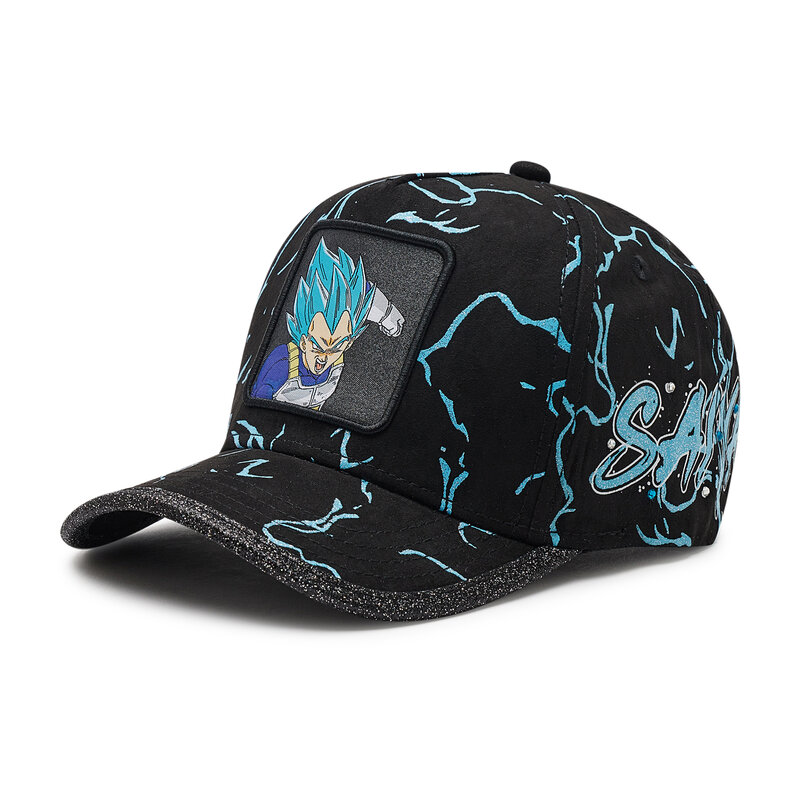 Cap Capslab Dragon Ball Super CL/DBS/TAG/1/VEG1 Schwarz Caps Damen Mützen Mützen Textilien Zubehör
