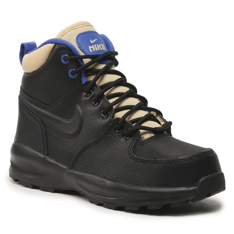 Schuhe Nike Manoa Ltr (Gs) BQ5372 003 Black/Black/Sesame/Game Royal Schnürschuhe Stiefel und andere Jungen Kinderschuhe