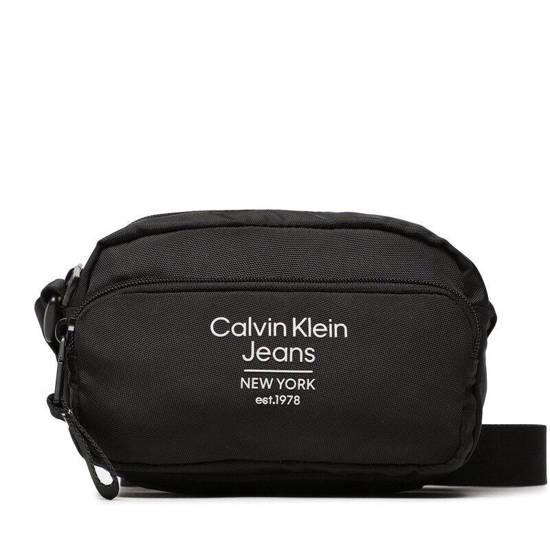 Umhängetasche Calvin Klein Jeans Sport Essentials Camerabag18 Est K50K510099 BDS Herren Jugendtaschen Leder-Galanterie Zubehör