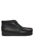Черевики Clarks Wallabee Evo Bt 26172823 Чорний | evzuttya.com.ua