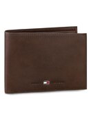 Tommy Hilfiger Duży Portfel Męski Tommy Hilfiger Johnson Cc And Coin Pocket AM0AM00659 Brązowy