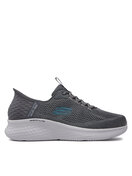 Снікерcи Skechers Slip_Ins 232466 Сірий | evzuttya.com.ua