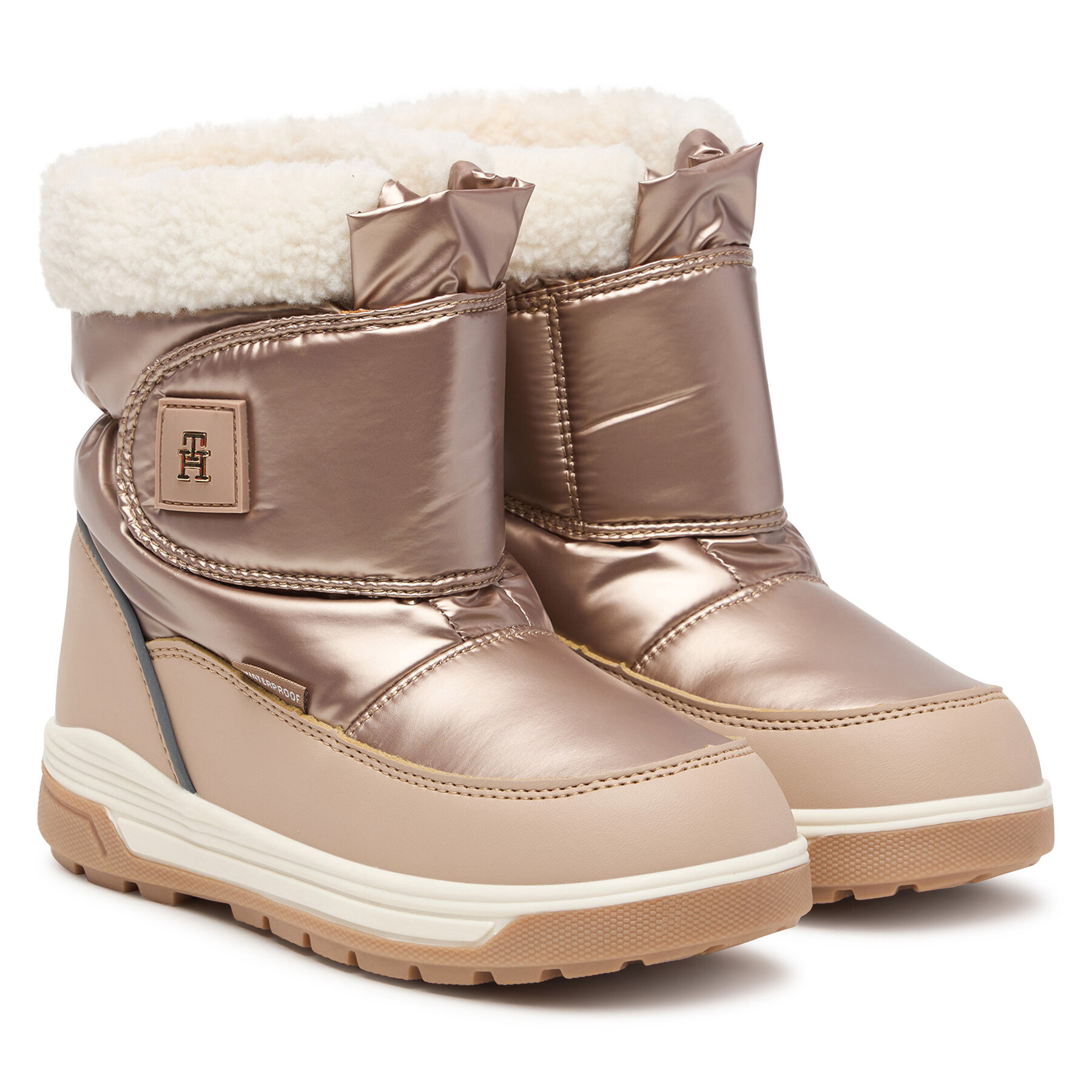 Škornji za sneg Tommy Hilfiger Mayla T1AD-35203-1474 S Bež