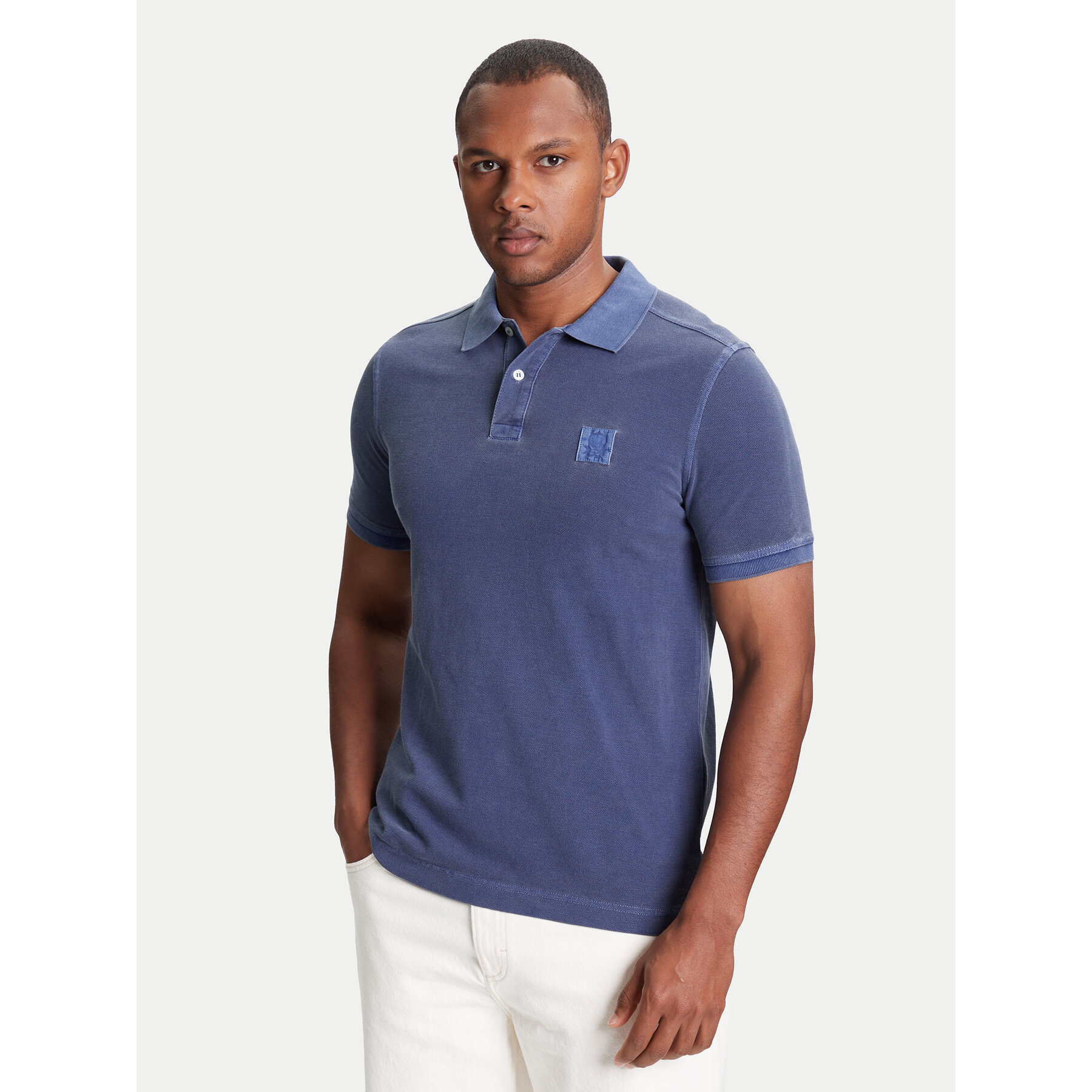 United Colors Of Benetton Pólóing 3089U302D Kék Regular Fit