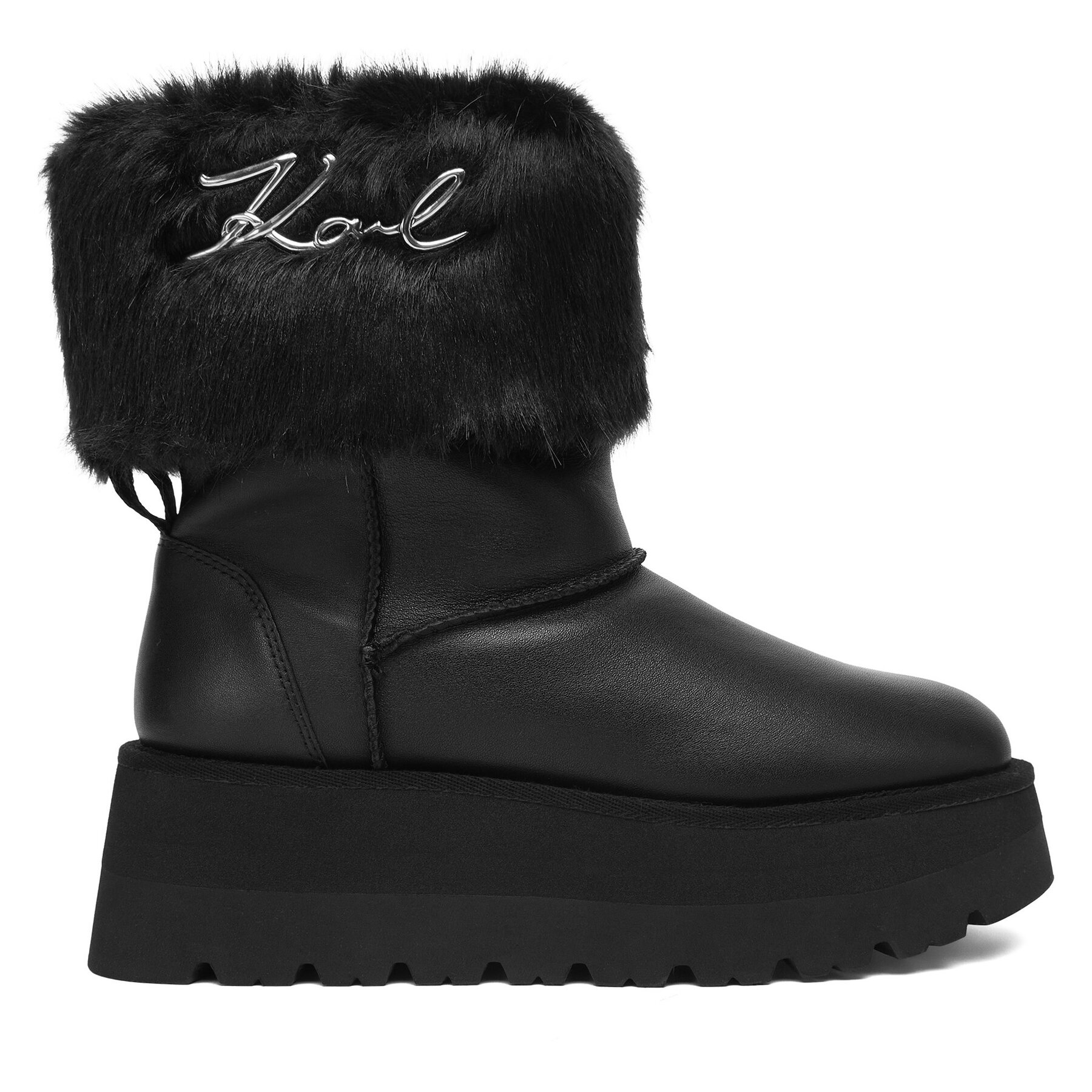 Snehule KARL LAGERFELD KL48655 Čierna