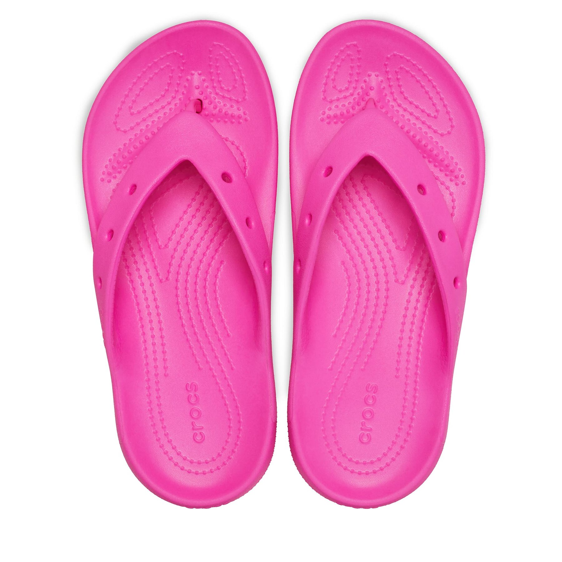 Damen Zehentrenner Crocs, Schuhgröße 39_5, Rosa, Classic Flip V 209402