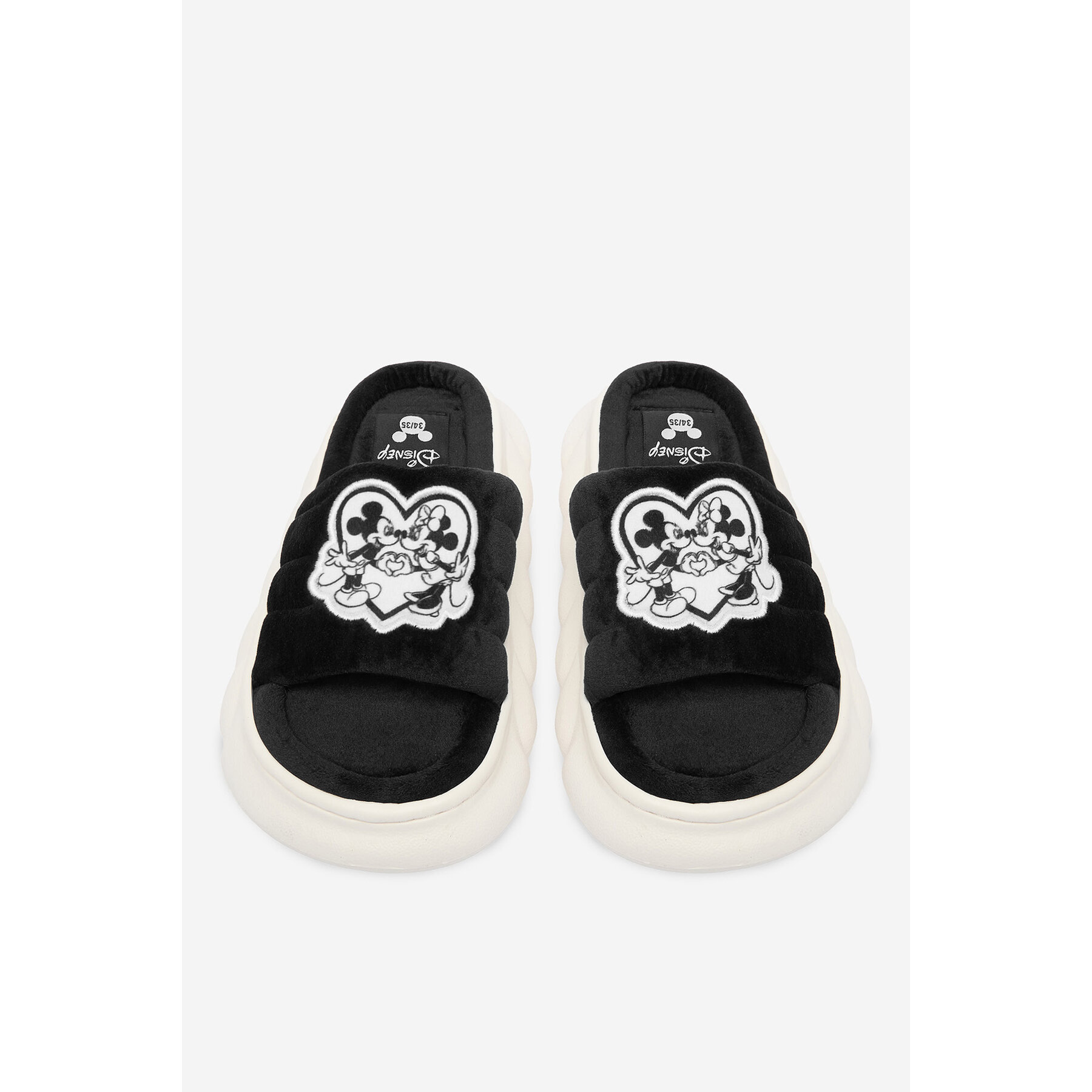 Papucs Mickey&Friends AW24-112DSTC Fekete
