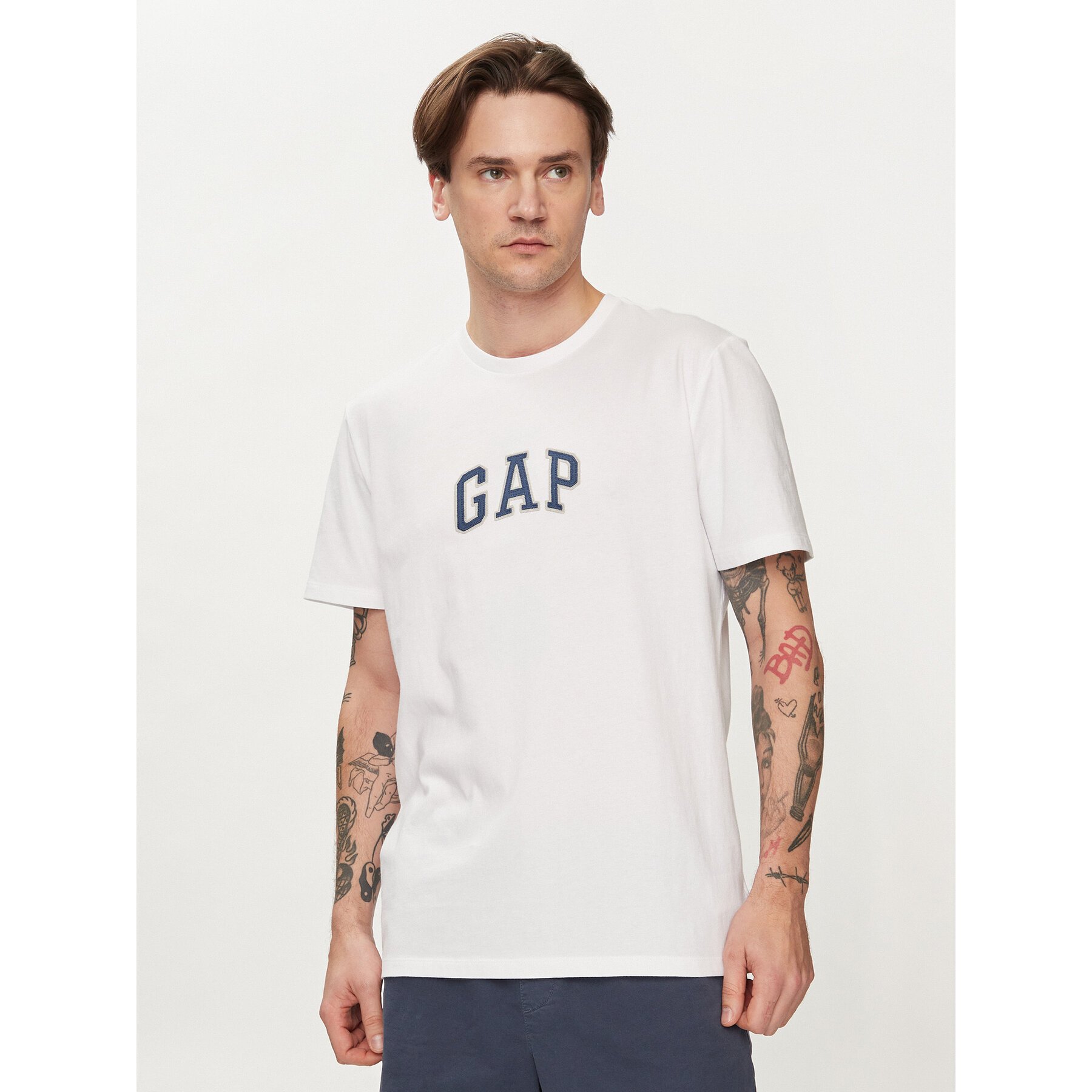 Gap T-shirt 570044-00 Bianco Regular Fit