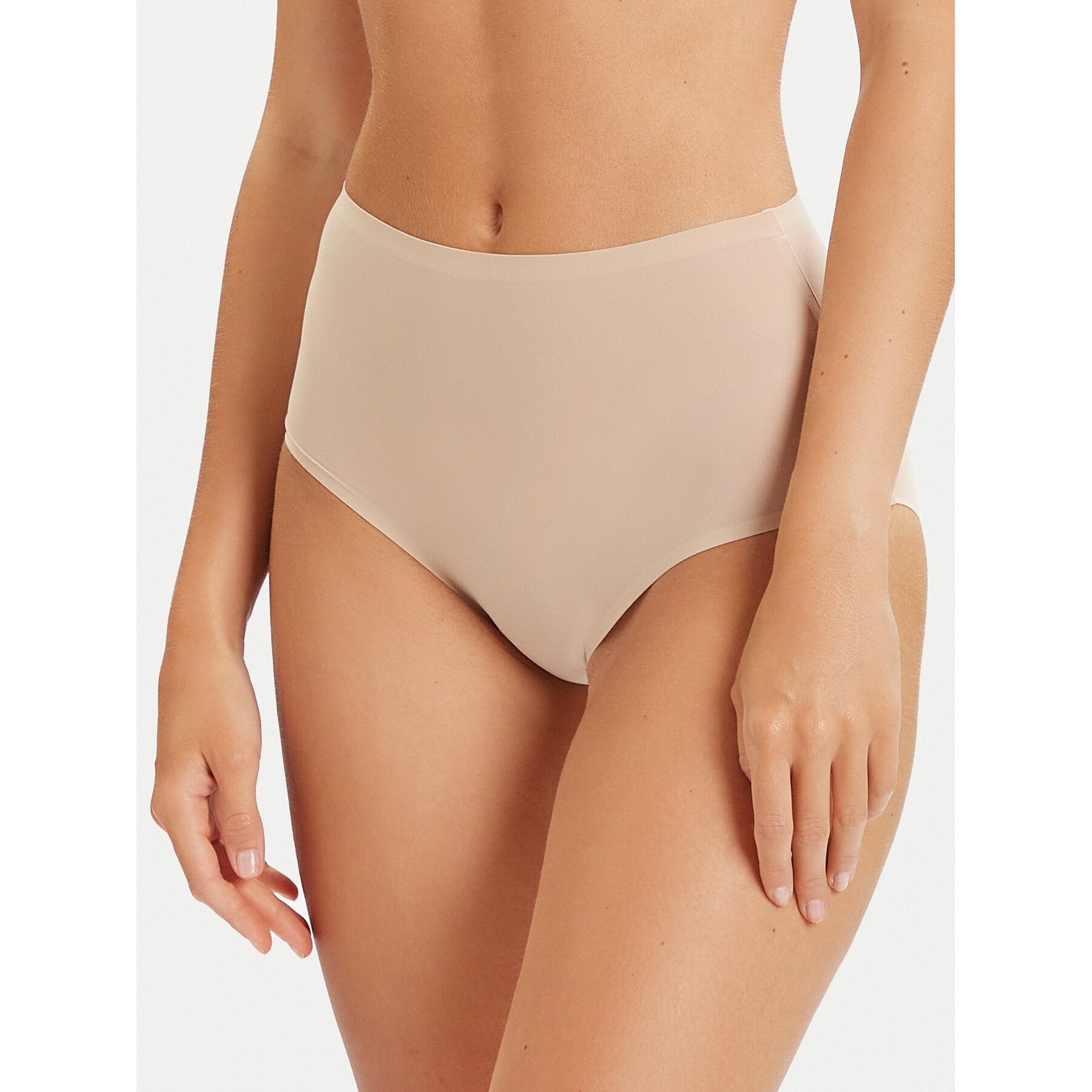 Chantelle Mutande classiche a vita alta Soft Stretch C26470 Beige