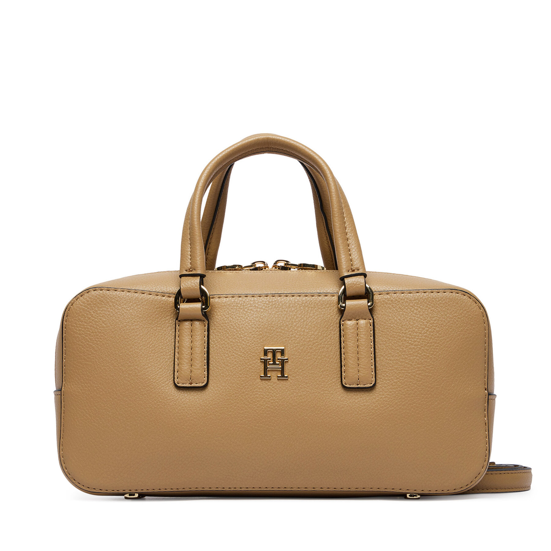 Geantă Tommy Hilfiger Th Daily Crossover AW0AW18378 Maro