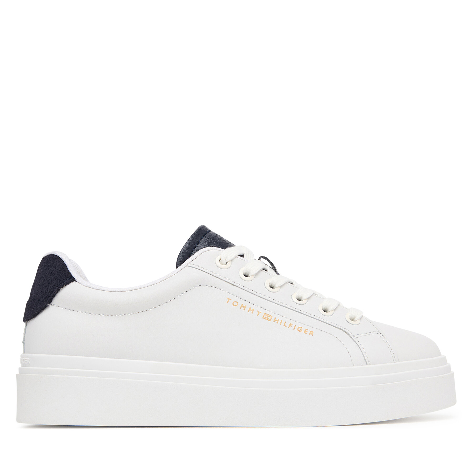 Сникърси Tommy Hilfiger Th Feminine Platform Monogram FW0FW09594 Бял