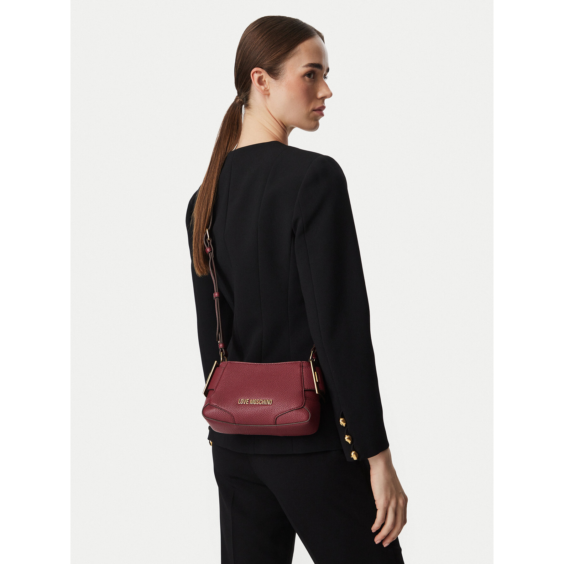 Torbica LOVE MOSCHINO JC4096PP1PLT1552 Tamnocrvena