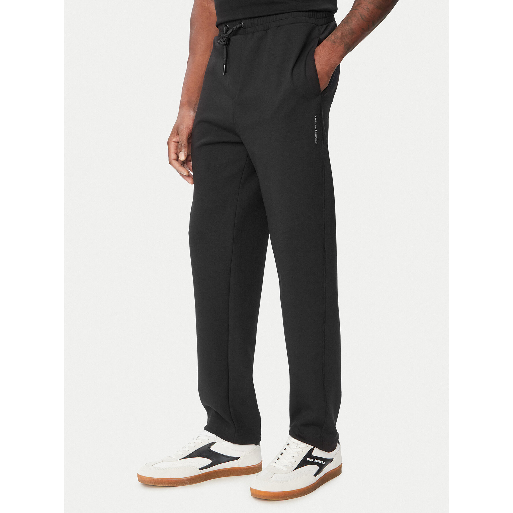 KARL LAGERFELD Jogginghose 705001 564902 Schwarz Regular Fit