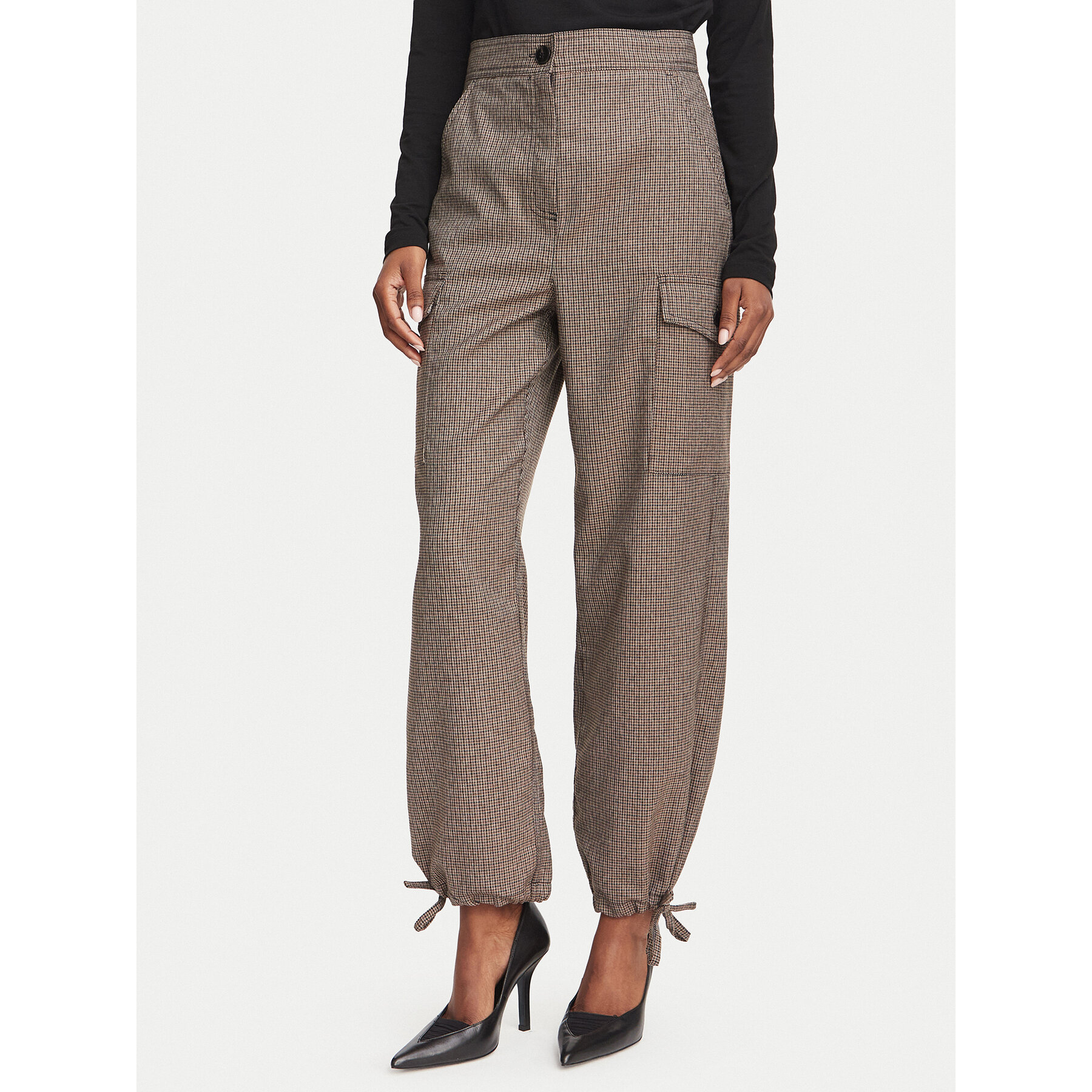 Marella Stoffhose Emme by Marella Mandare 2625136011 Beige Regular Fit