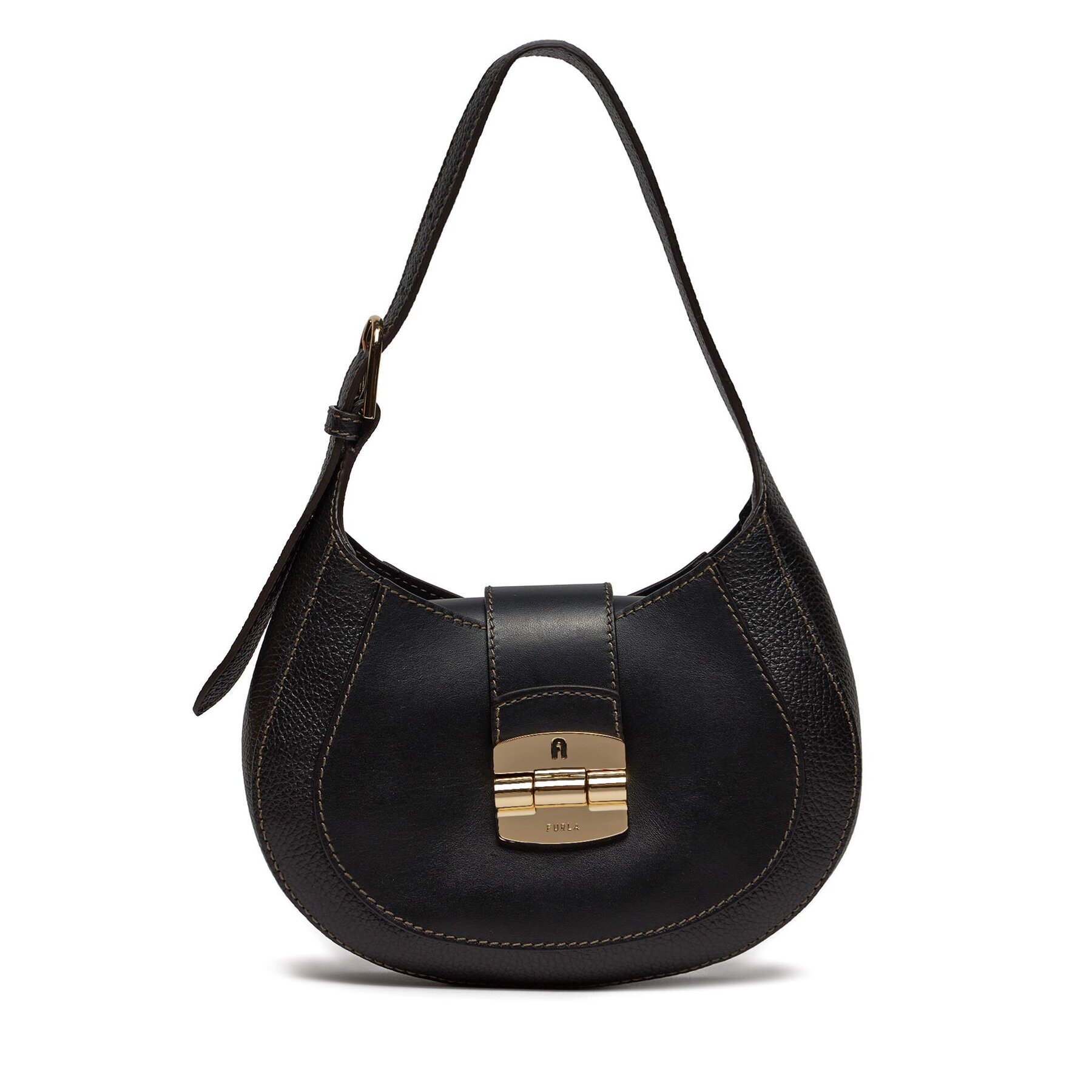 Kabelka Furla Club 2 WB01276-BX0053-O6000-1-007-20-BG-B Čierna