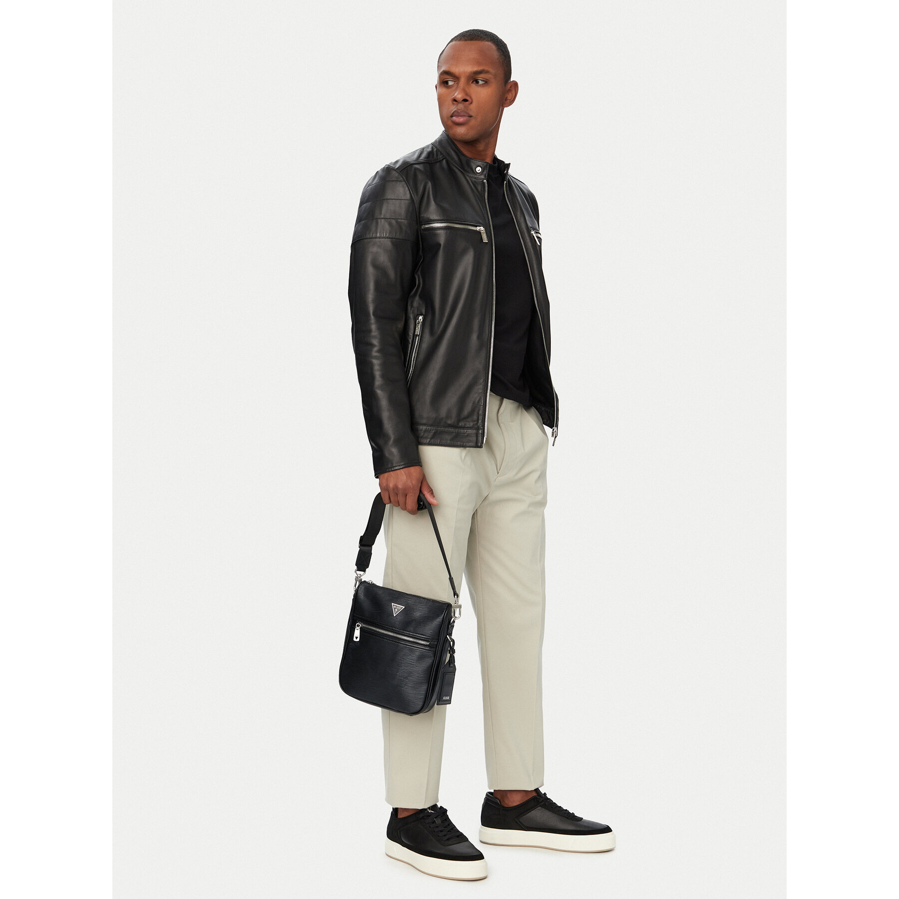 Geantă crossover Guess HMMIPW P6217 Negru