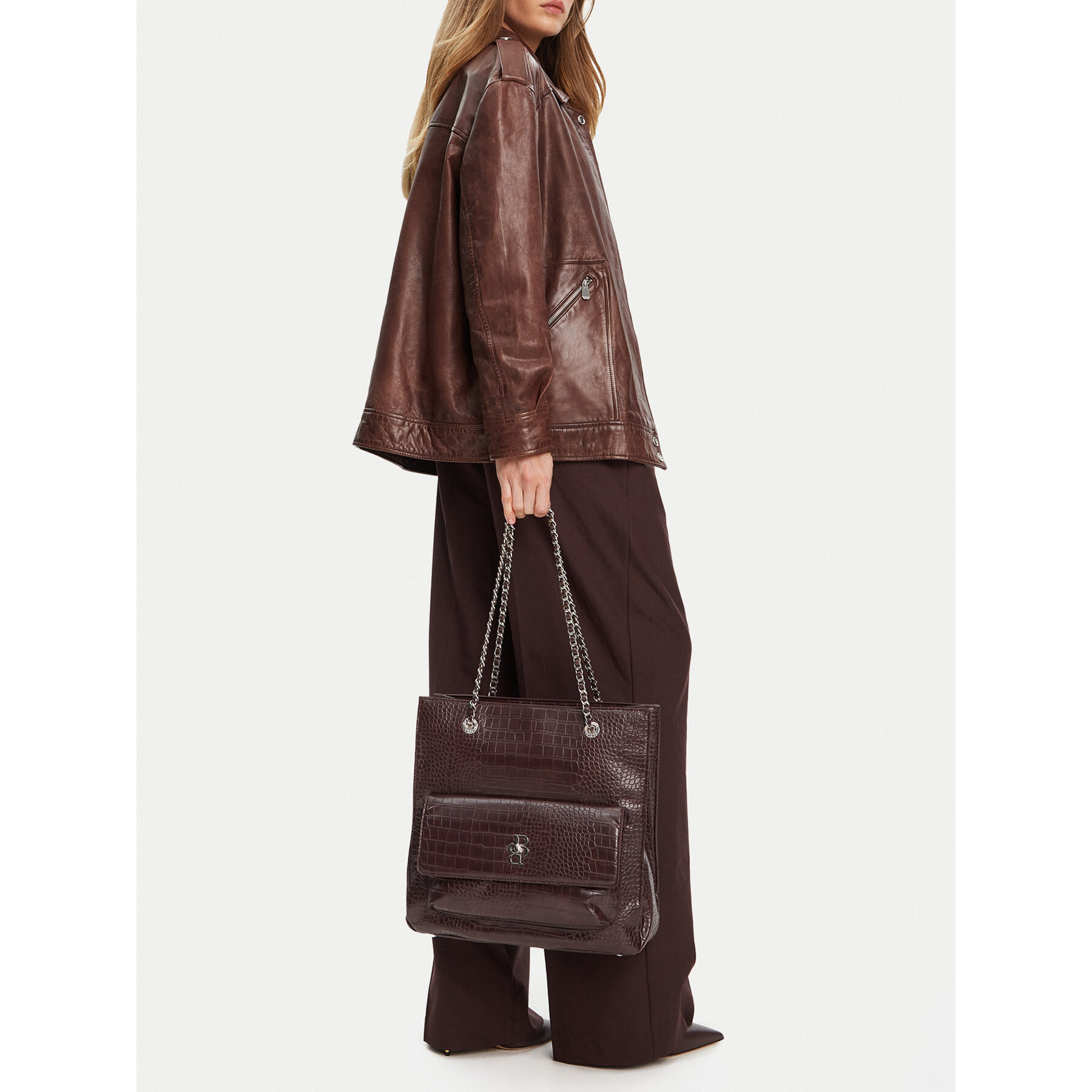 Borsetta Badura C-ALANA-LDA7976 Marrone