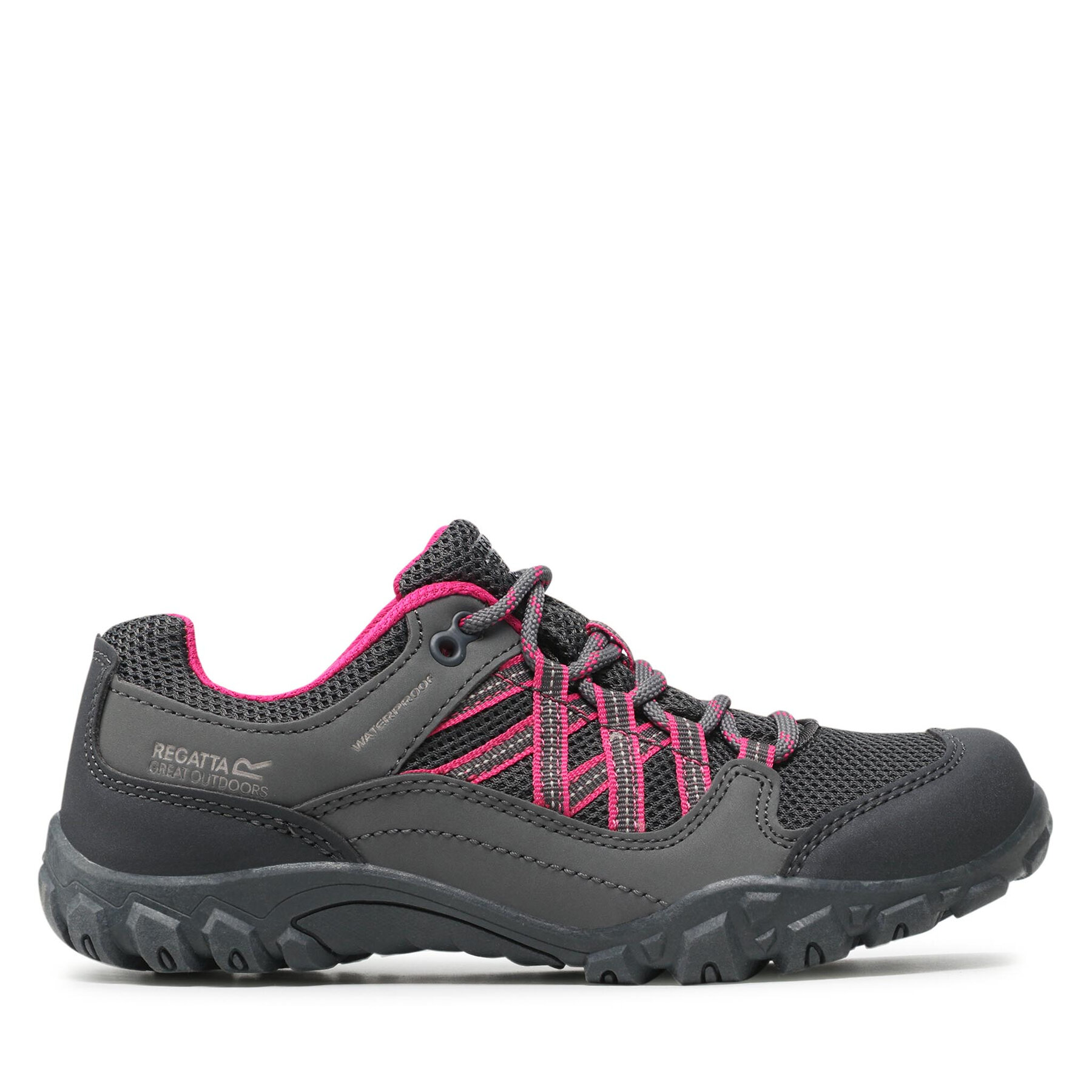 Chaussures de trekking Regatta Edgepoint Jnr RKF623 Gris