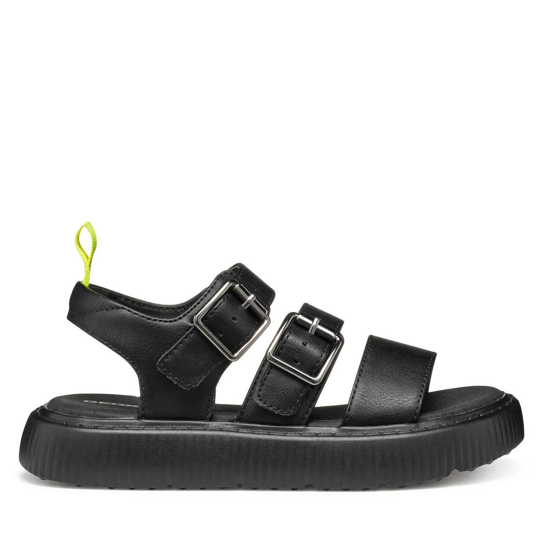 Sandály Geox J Kodette Gir J55DBG 000BC C9999 M Černá
