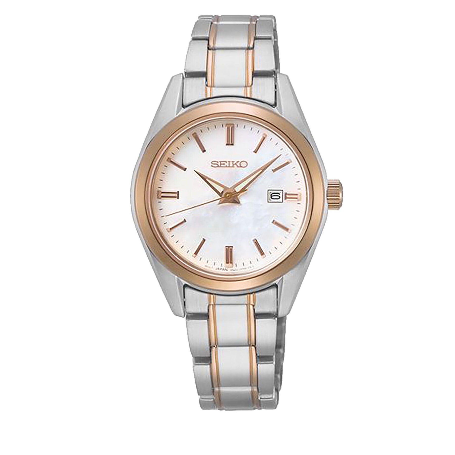 

Годинник Seiko Neo Classic SUR634P1 Rose Gold/Silver, Срібний