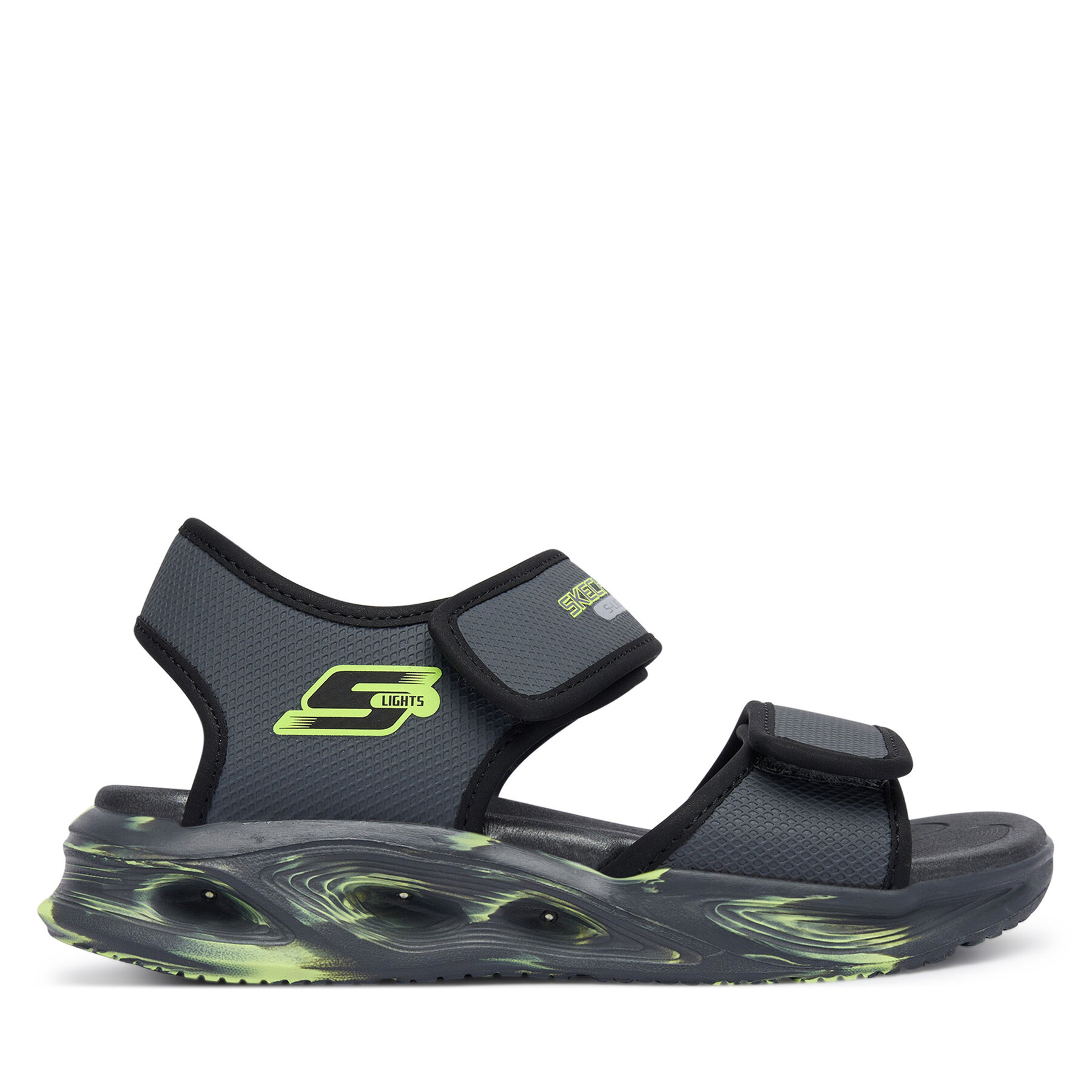 Sandale Skechers Sola Glow Sandal 407032L/CCBK Gri