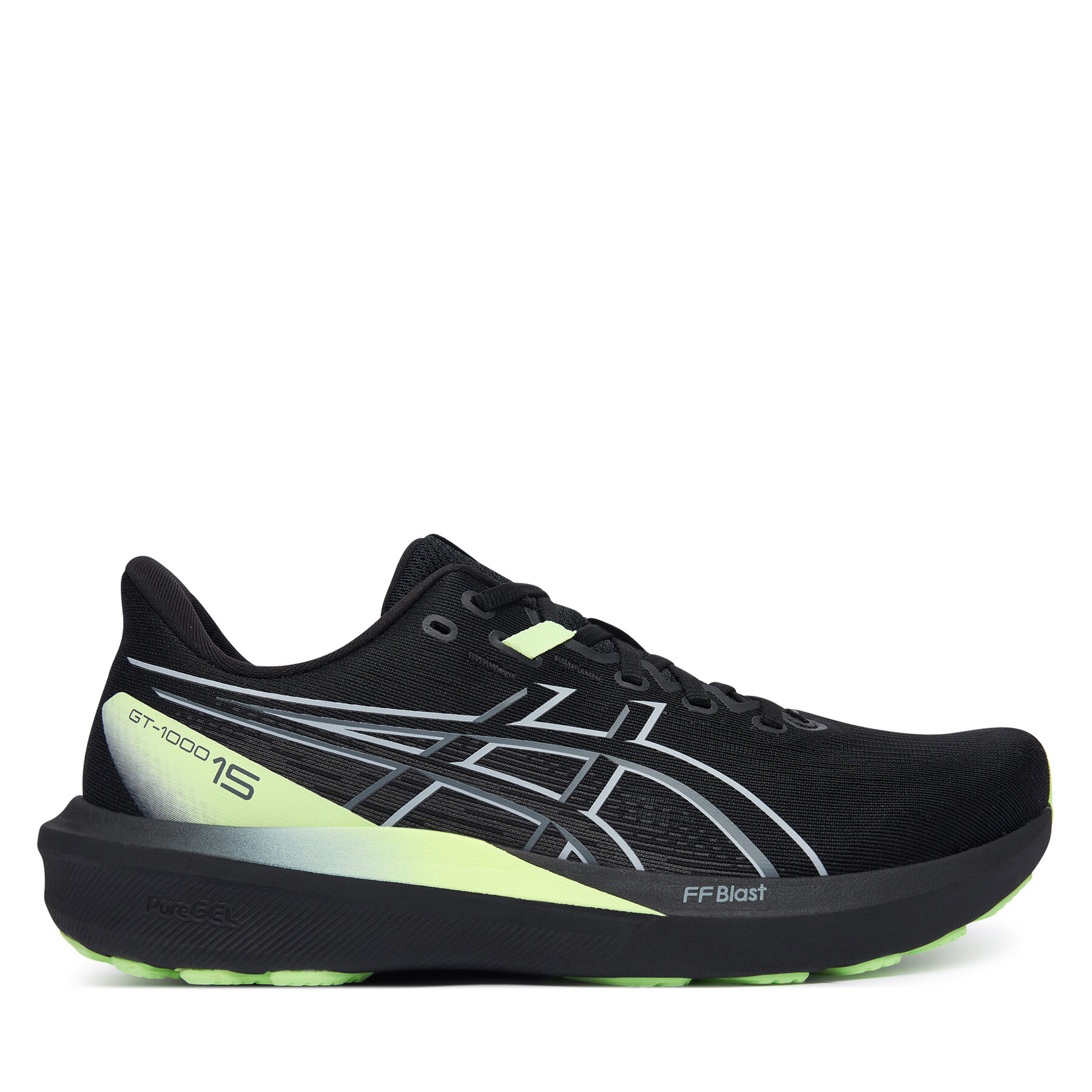 Tenisice za trčanje Asics Gt-1000 15 1011C230 Crna