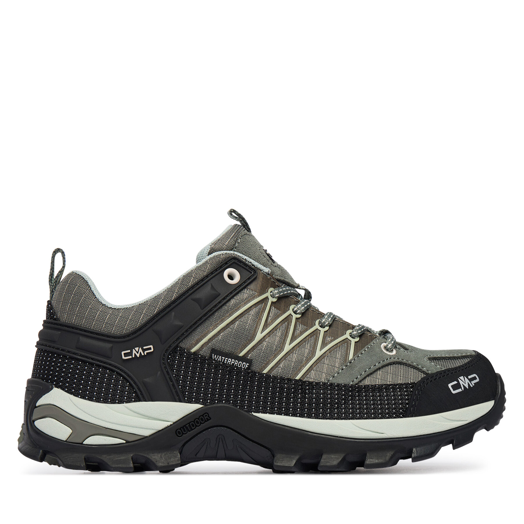 Trekking čevlji CMP Rigel Low Wp 3Q54456 Zelena