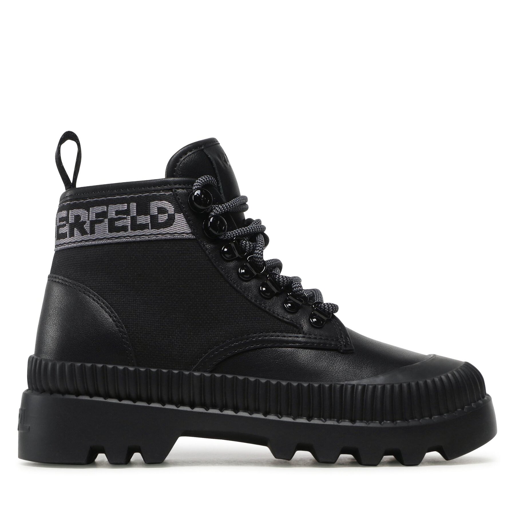 Outdoorová obuv KARL LAGERFELD KL42533 Čierna