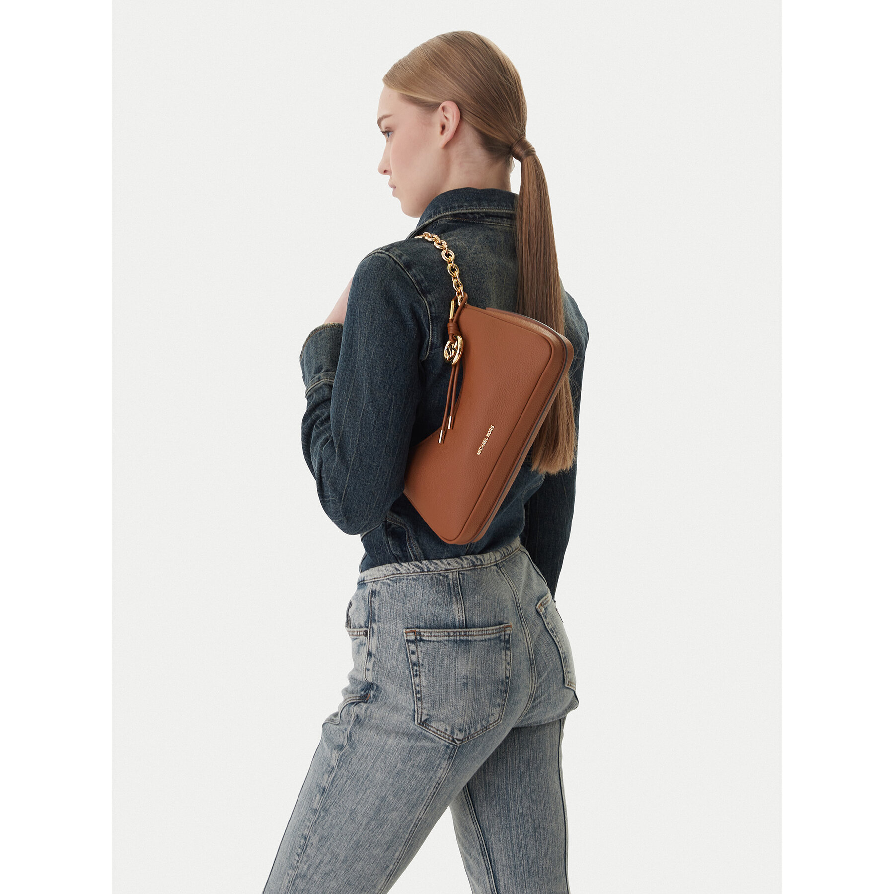 Torbica MICHAEL Michael Kors 32R6GY5W8L Smeđa