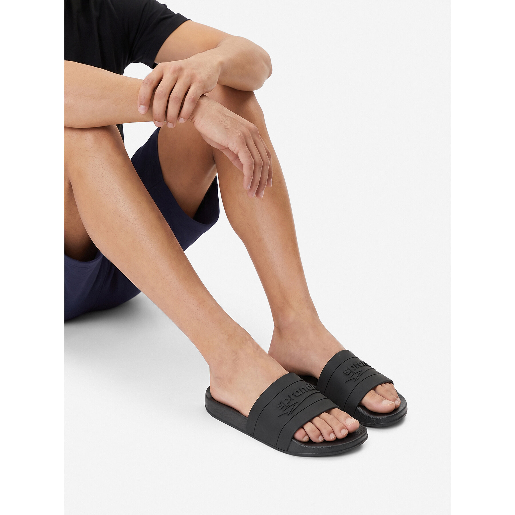 Šľapky Sprandi CEO-MO-865695 Čierna