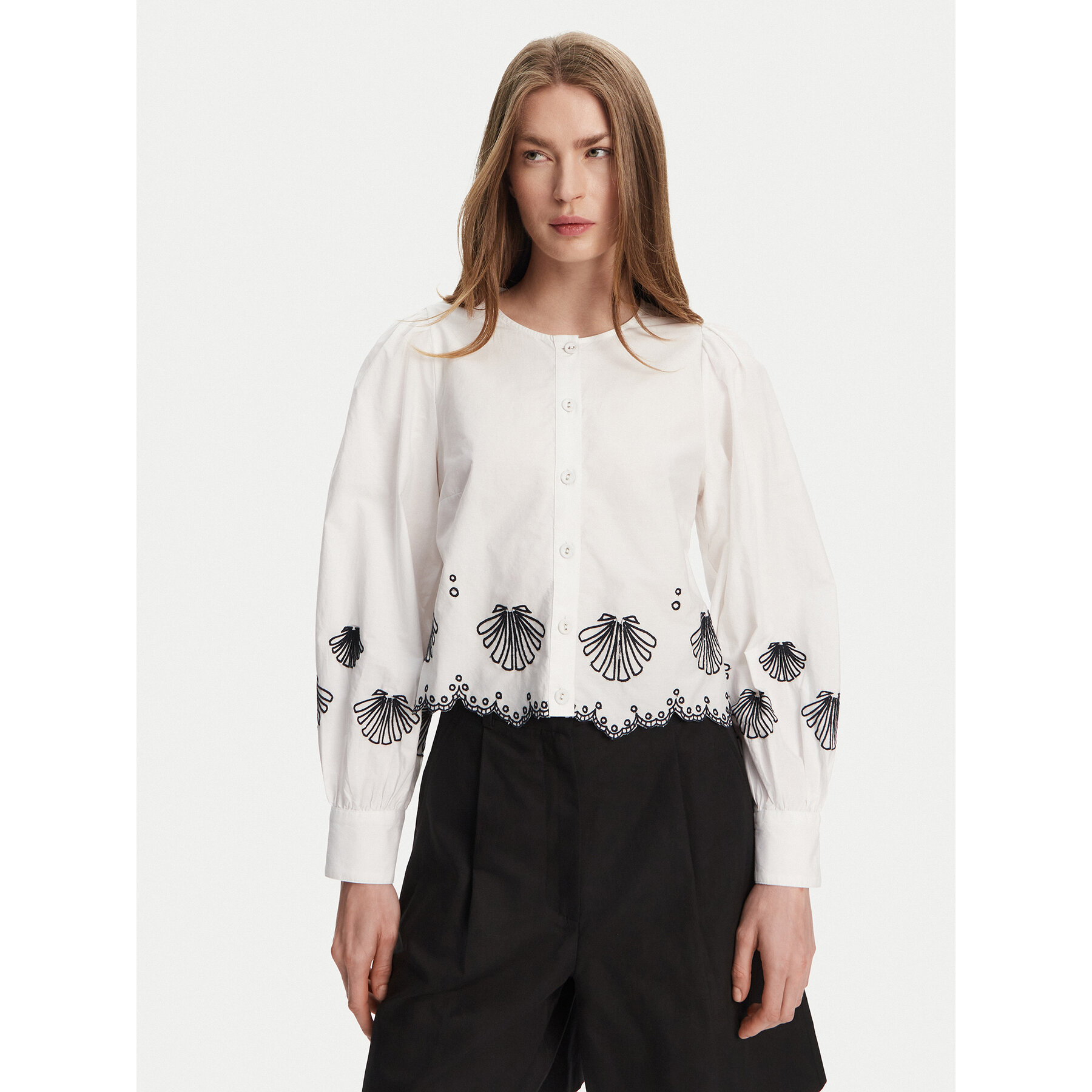 French Connection Hemd 72YNH Weiß Regular Fit