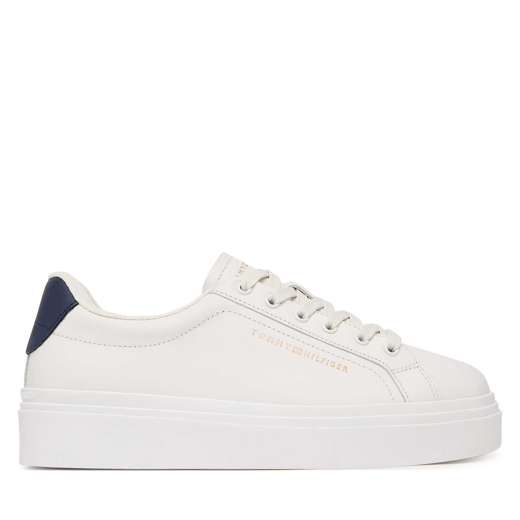 Superge Tommy Hilfiger Chic Cupsole FW0FW09107 Écru