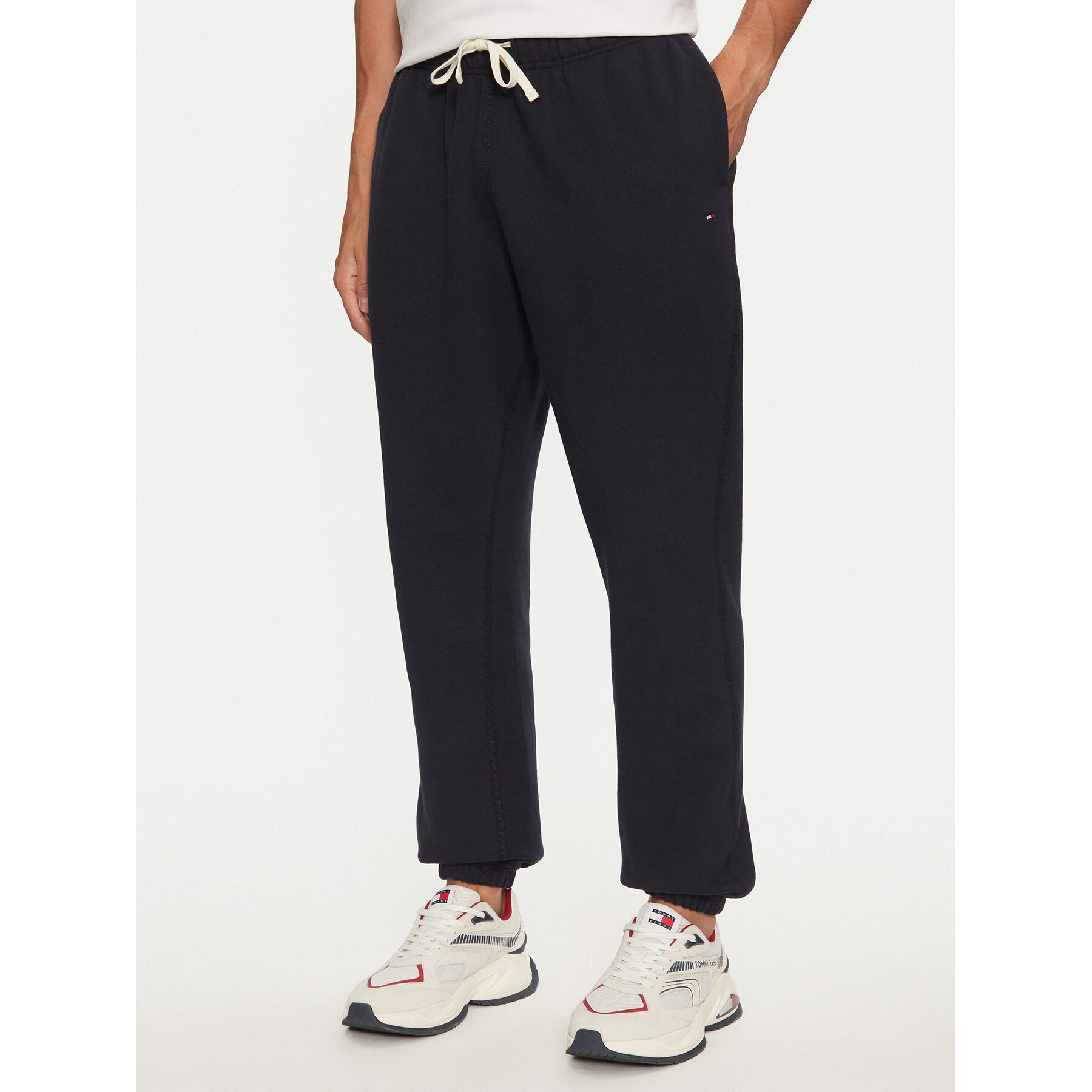 Tommy Hilfiger Jogginghose Essential MW0MW37231 Dunkelblau Relaxed Fit