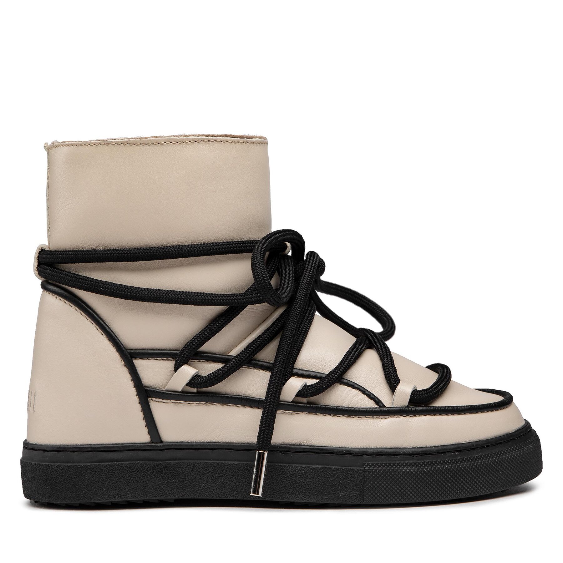 Μπότες Χιονιού Inuikii Full Leather Pastelle 70202-088 Μπεζ