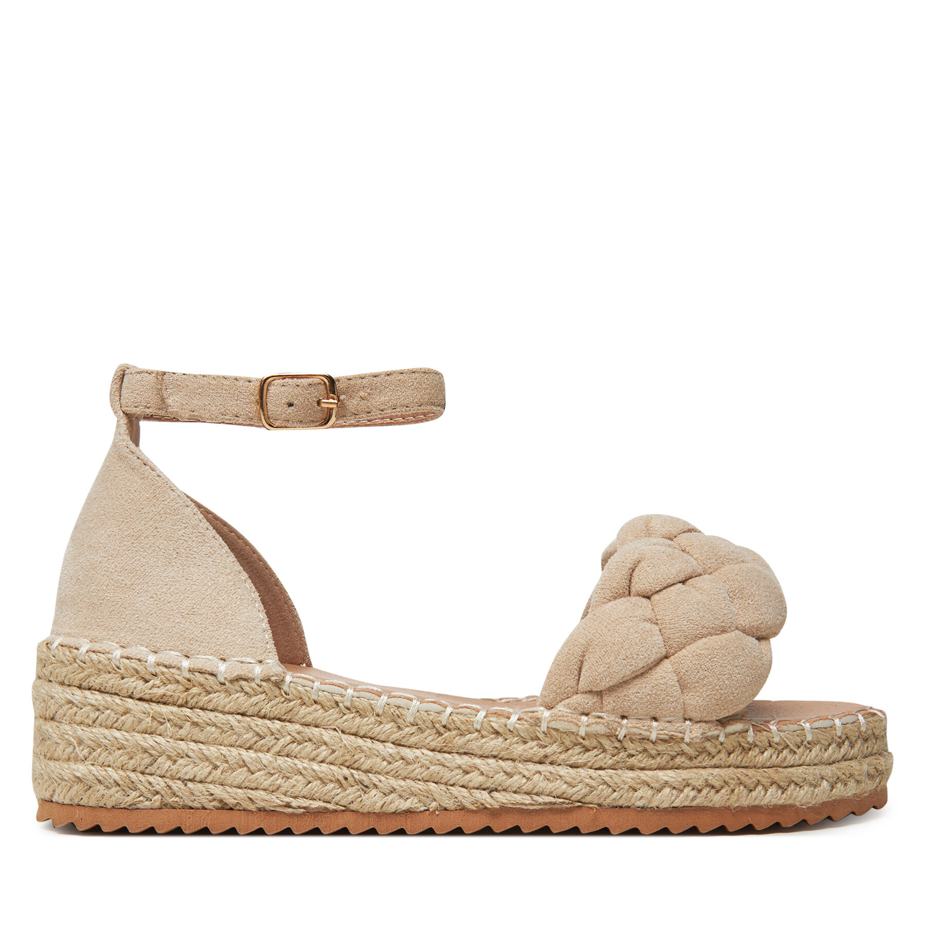 Donna Espadrillas DeeZee, Taglia 39, Beige, LE601-59, taglia : 39