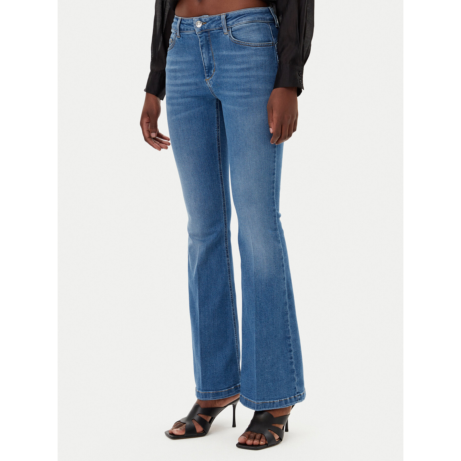 Liu Jo Jeans UA5058 DS015 Blau Flared Leg