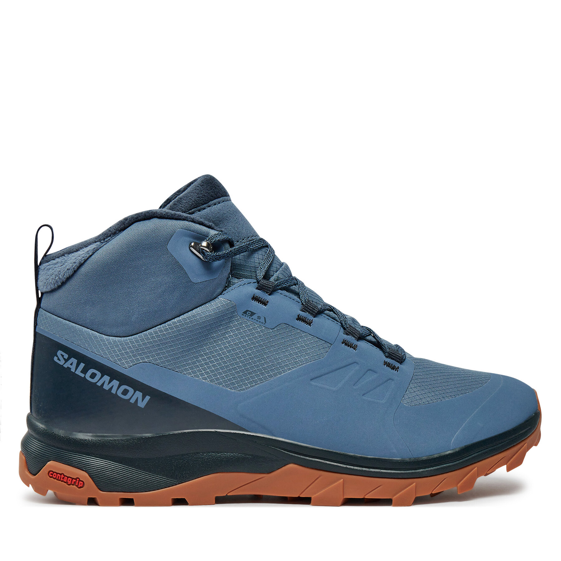Trekking-skor Salomon Outsnap Cswp L47289800 Blå