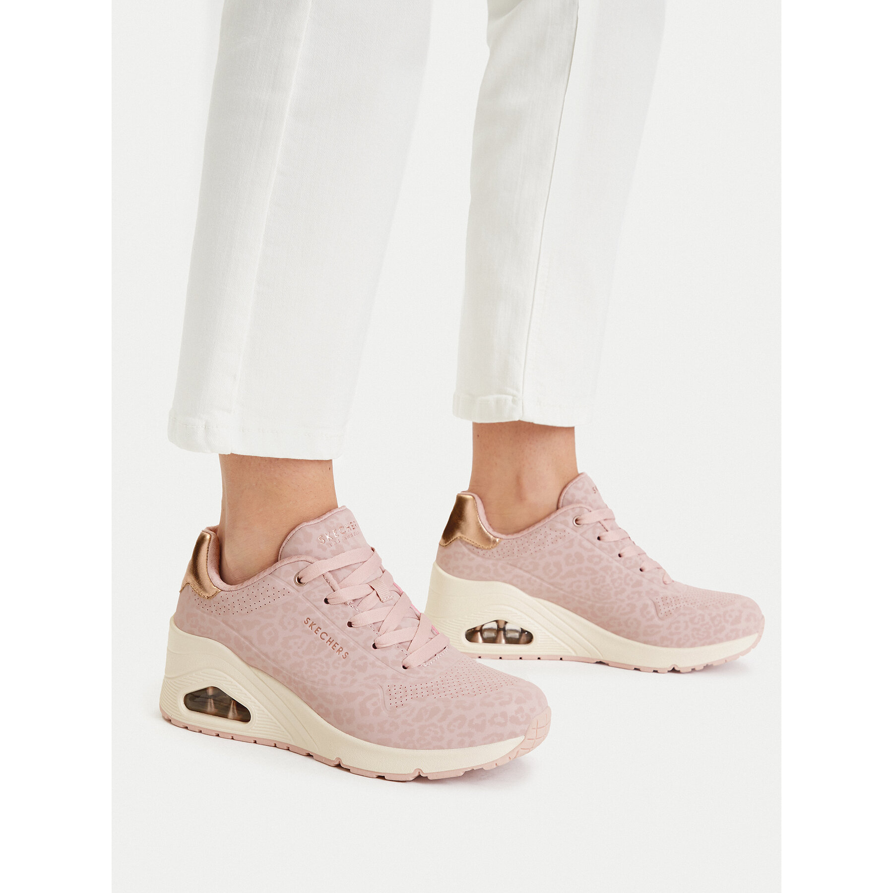 Αθλητικά Skechers UNO Wedge - Safari Daze 177521/BLSH Ροζ