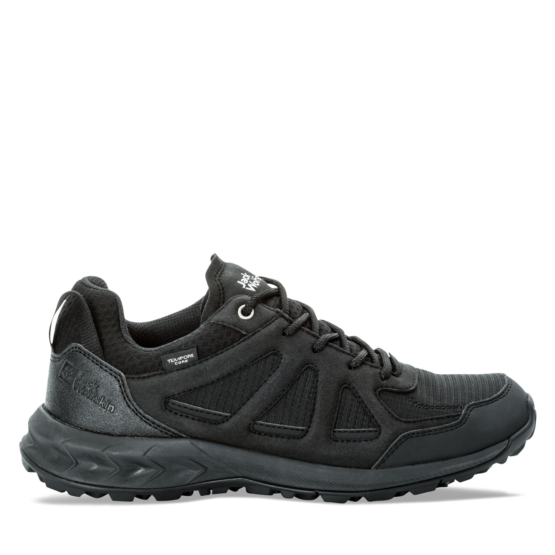 Botas de trekking Jack Wolfskin Woodland 2 Texapore Low W 4051341 Negro